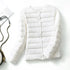 New European Women Spring Autumn Light Duck Down Fabric Lightweight Coat - Swefashionstore