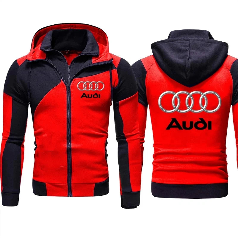 Audi Coats Audi Hoodie Jackets Men&