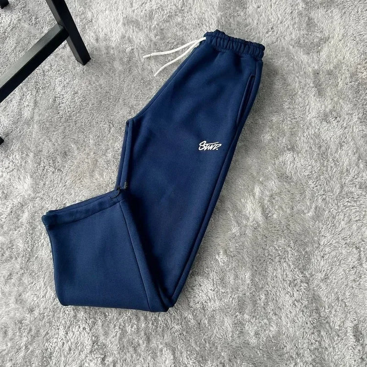 Street Casual Loose High-waisted Sweatpants Men Y2k Harajuku Hip-hop Fashion Versatile Oversized Trouser Women - Swefashionstore