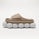 FESLISHOET Women Letter Slippers Sandals - Swefashionstore