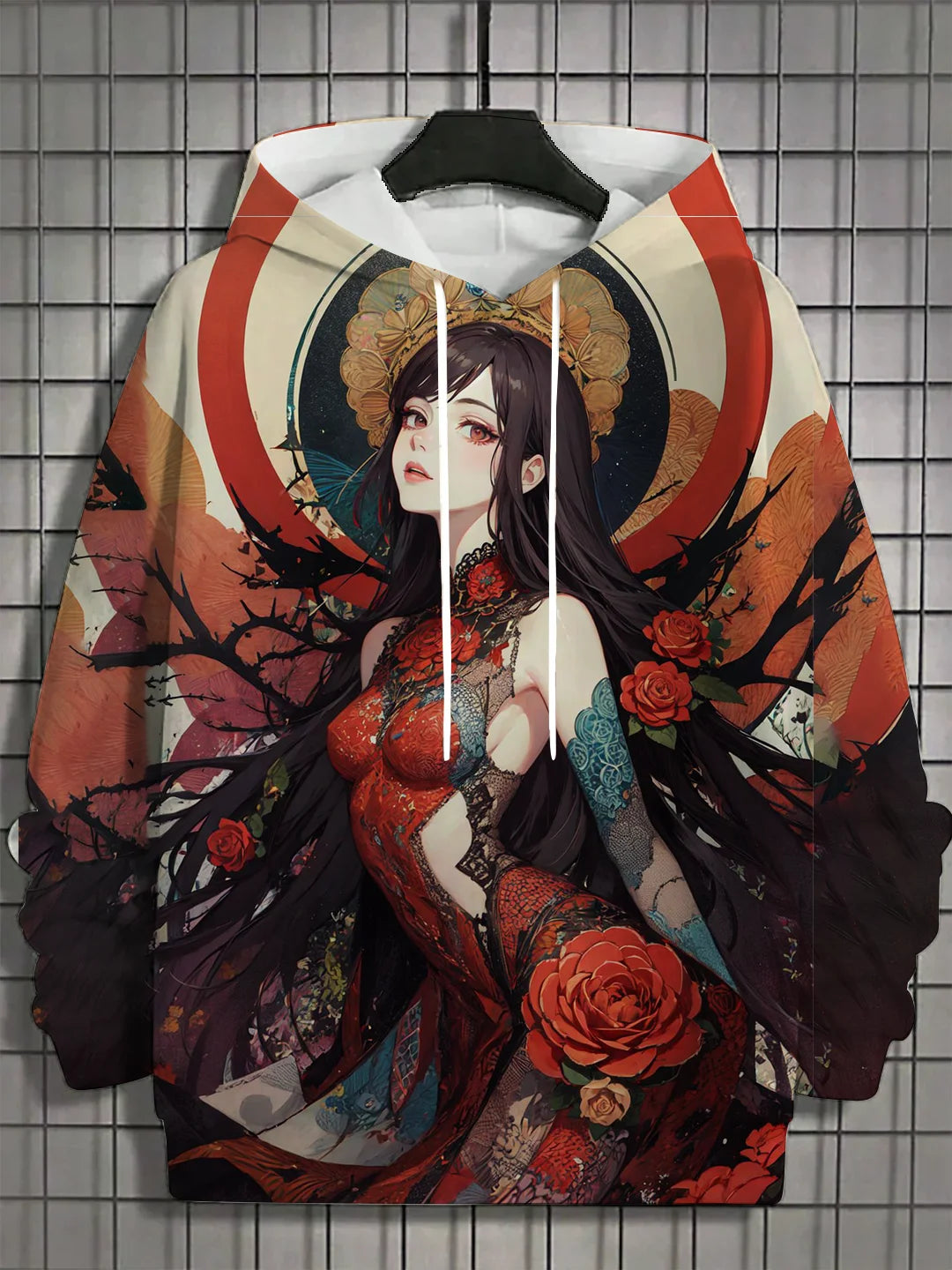 NEU Anime Fashion Bedruckte Designer Hoodies Lässige Sweatshirts
