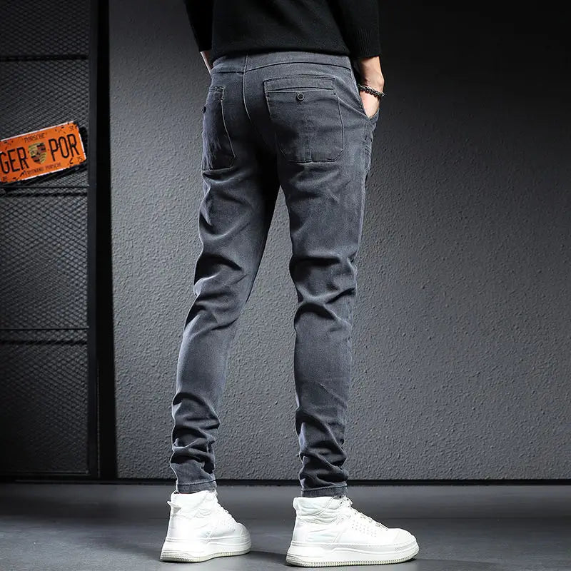 BESTSELLER Men's Elastic Waist Denim HAREM Jeans
