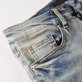 Trendyamiri European STYLE Jeans UNIQUE Design Slim Fit - Swefashionstore