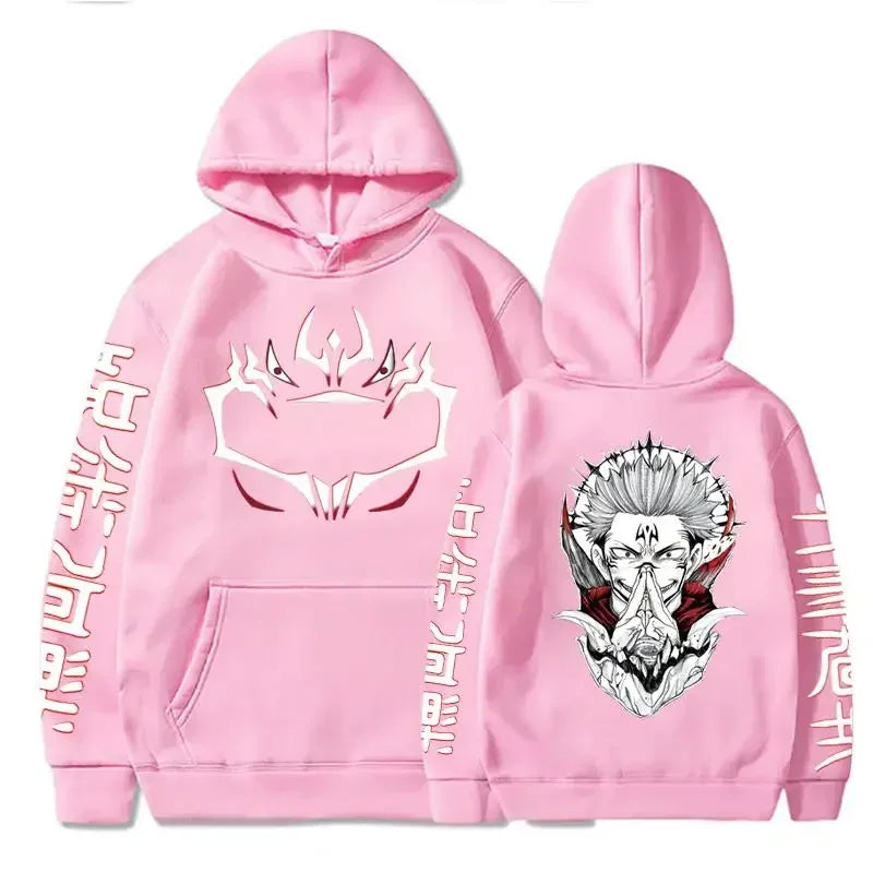 New Jujutsu Kaisen Long-Sleeve Casual Anime Hoodies