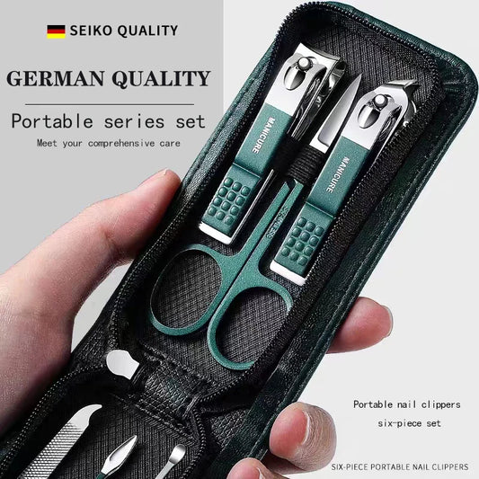 6 Pcs Travel Nail Scissors/Clippers Set Special Nail Manicure Beauty Tools