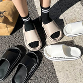 FESLISHOET Women Letter Slippers Sandals - Swefashionstore