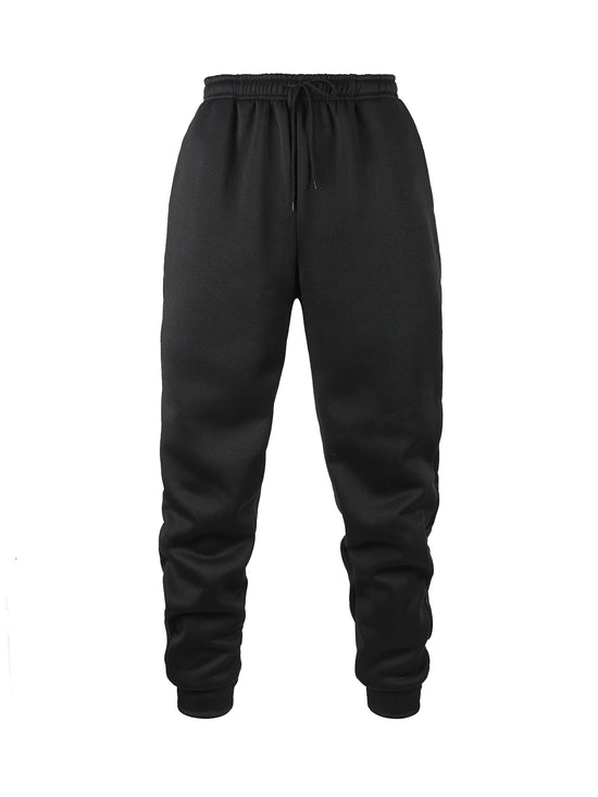 Fashion Men Printing Clothing Trousers Drawstring Casual Pants Sweatpants Autumn And Winter Jogging Sports Fitness Pants - Swefashionstore