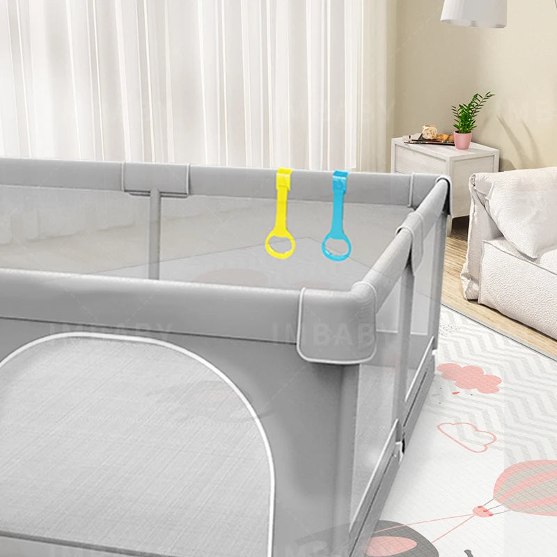NEW Large Indoor Baby-Playground with PROTECTIVE Angle Activities FENCE for Baby