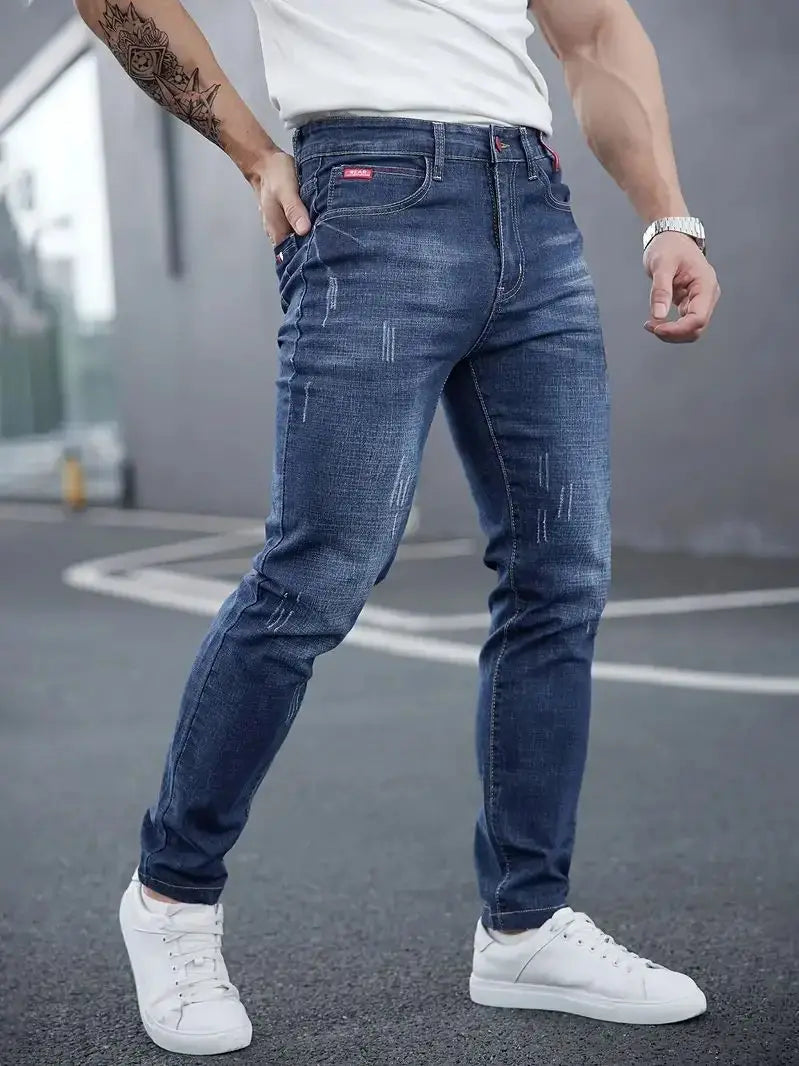 CHOLYL Herren Slim Casual Street CLASSIC Skinny Jeans