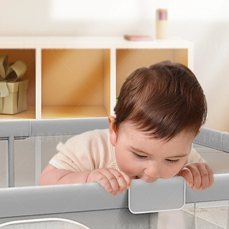 NEW Large Indoor Baby-Playground with PROTECTIVE Angle Activities FENCE for Baby
