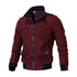 Jacket Men Fashion Casual Windbreaker Jacket Coat Men 2025 Spring Autumn New Hot Outwear Solid Stand Slim Jacket Mens - Swefashionstore