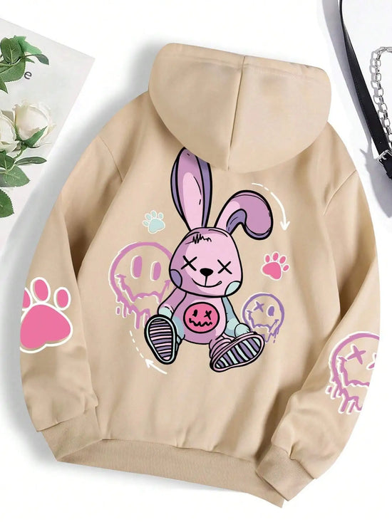 TEEKOSSC Street Casual Printed Female Hoodie - Swefashionstore