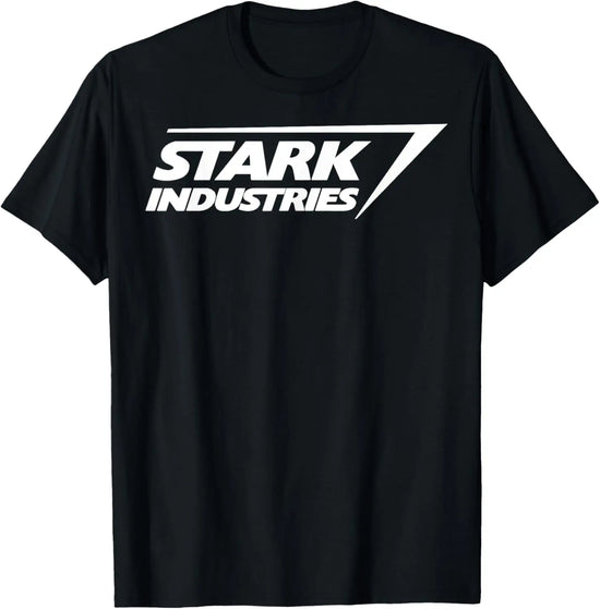 Marvel Iron Man Stark Industries Logo T-Shirt - Swefashionstore