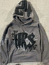 HIZILENT Hoodie Spider-Web Printed Streetwear Y2K - Swefashionstore