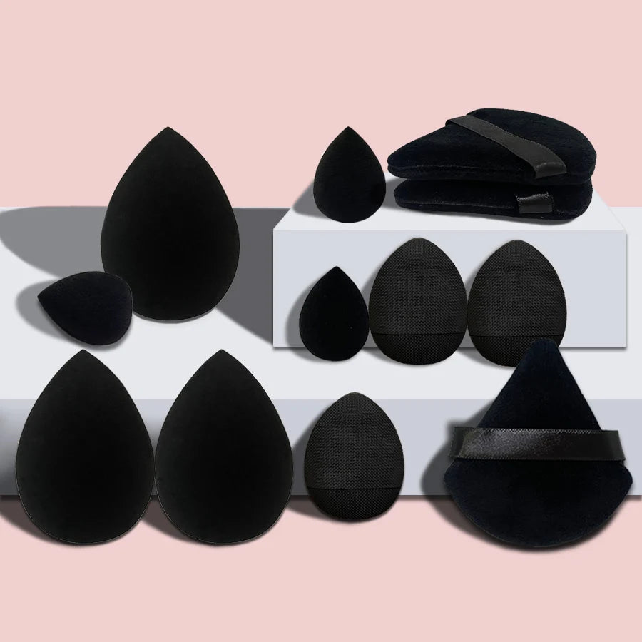 12pcs Small, medium and large combination set Makeup Puff