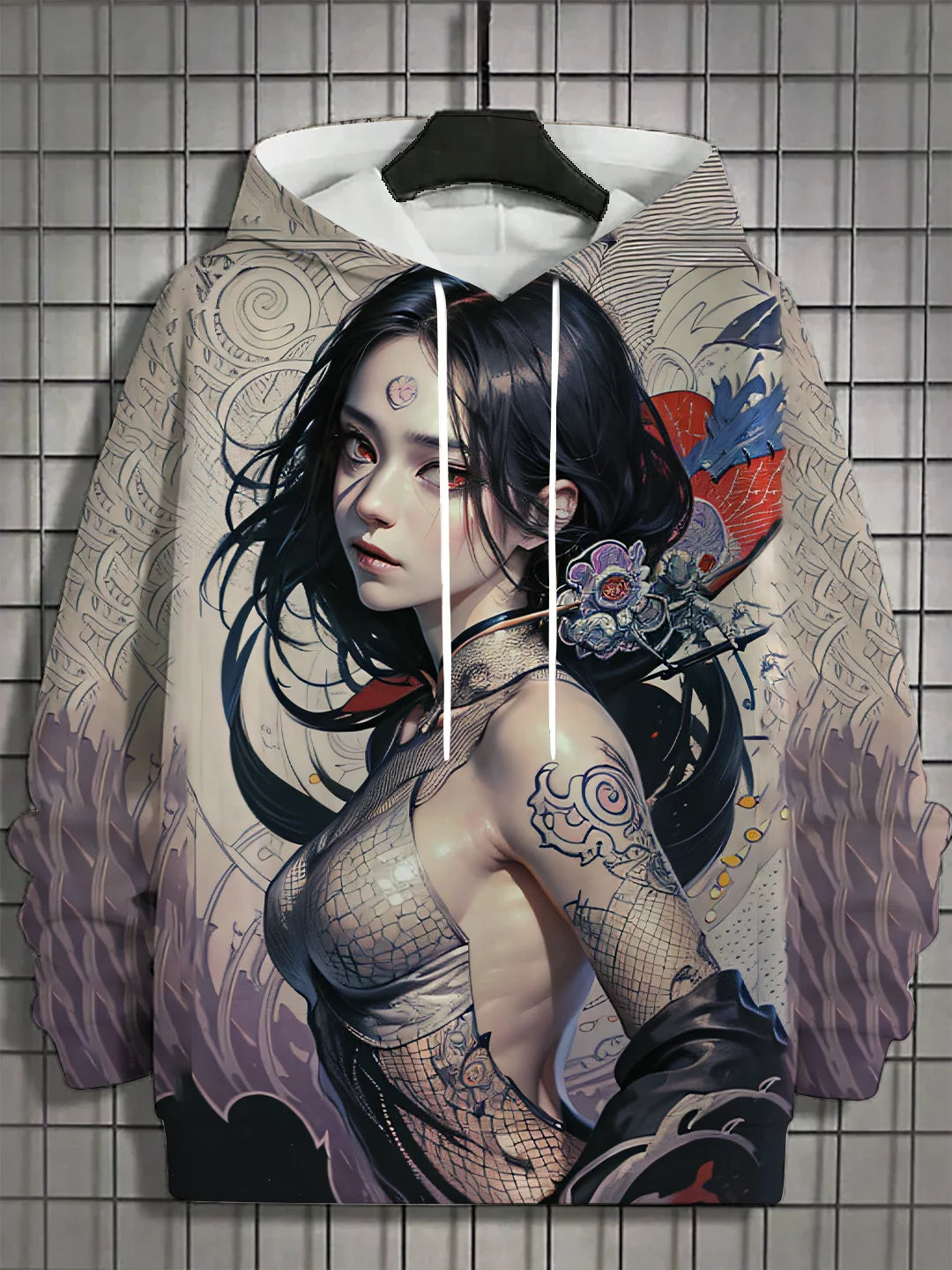 NEU Anime Fashion Bedruckte Designer Hoodies Lässige Sweatshirts
