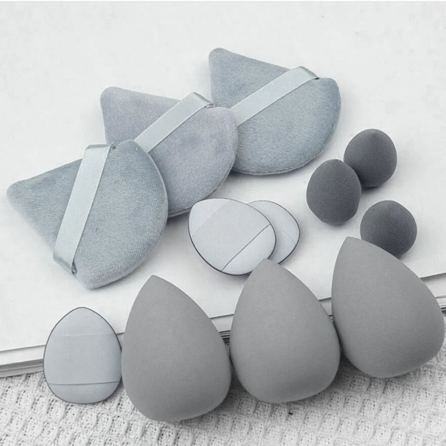 12pcs Small, medium and large combination set Makeup Puff