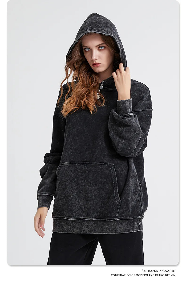 Anime Hoodies Guts Print Manga Sweatshirt Gothic Harajuku