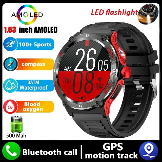 New Rugged Military Smart Watch
