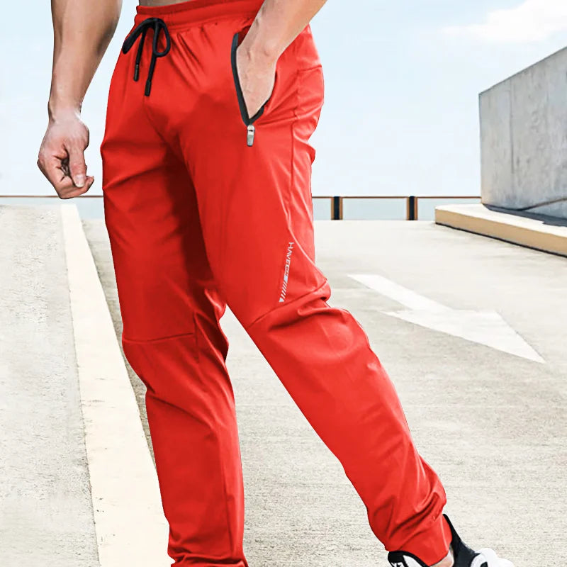 Summer Quick-drying Ice Silk Casual Elastic Pants - Swefashionstore