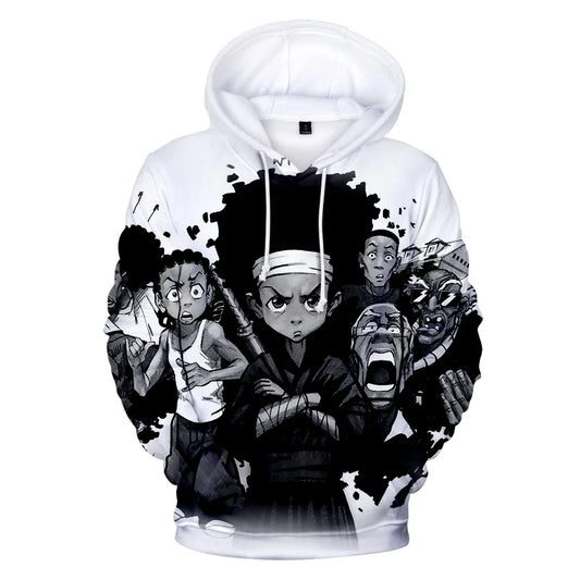 The BOONDOSCKS Hoodies 3D FASHION Long Sleeve Sweatshirt