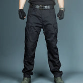 New Mens Tactical Pants Multiple Pocket Elasticity Military Urban Commuter Tacitcal Trousers Men Waterproof Cargo Pant 6XL - Swefashionstore