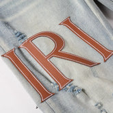 Trendyamiri European STYLE Jeans UNIQUE Design Slim Fit - Swefashionstore