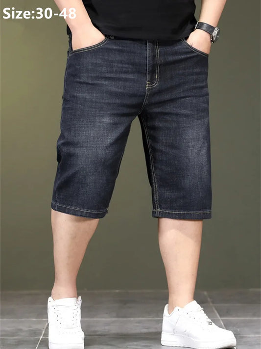 SUMMER Thin Denim Shorts For Men