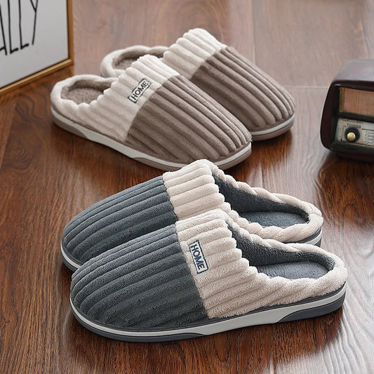 COZOK Hausschuhe, warme, bequeme Plüschschuhe