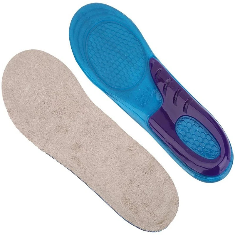 SILIKON-Einlegesohlen für Schuhe Orthopädische Fußgewölbeunterstützung