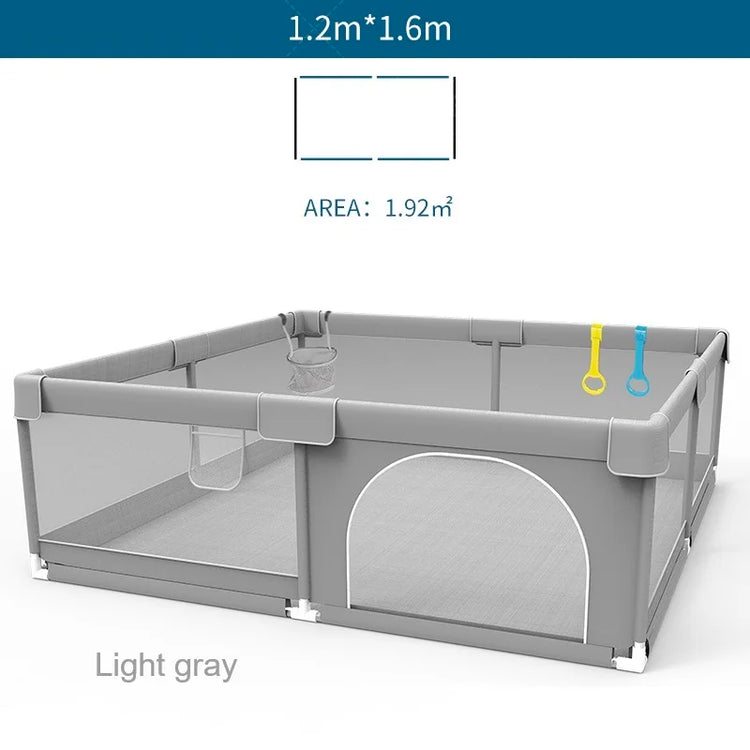 NEW Large Indoor Baby-Playground with PROTECTIVE Angle Activities FENCE for Baby - Swefashionstore