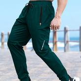 Summer Quick-drying Ice Silk Casual Elastic Pants - Swefashionstore