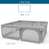 NEW Large Indoor Baby-Playground with PROTECTIVE Angle Activities FENCE for Baby - Swefashionstore
