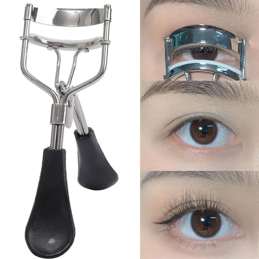 Ögonfrans Curler with Silicone Strip, shown with curled lashes results.