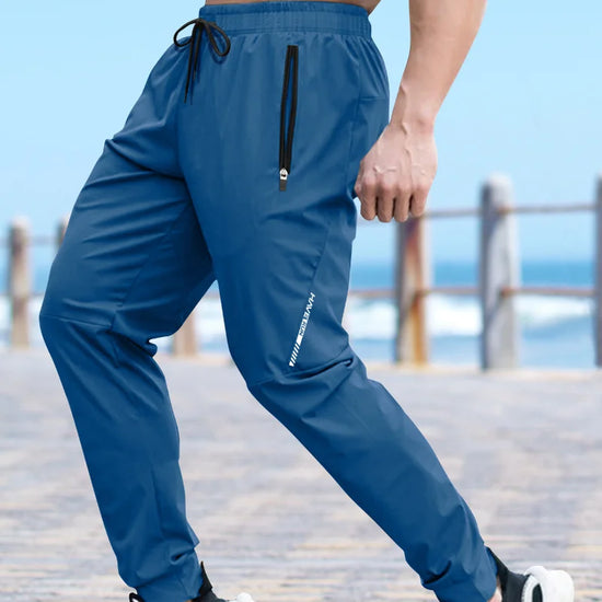 Summer Quick-drying Ice Silk Casual Elastic Pants - Swefashionstore