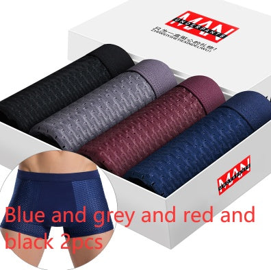 4pcs Lot SKY HERO Mens Panties Boxers Underwear Underpants Male Shorts - Swefashionstore