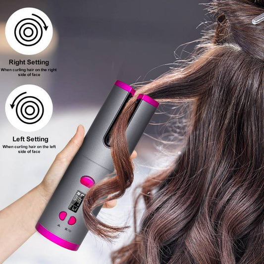 NEW Curling Iron USB Wireless Multifunctional Charging Curler