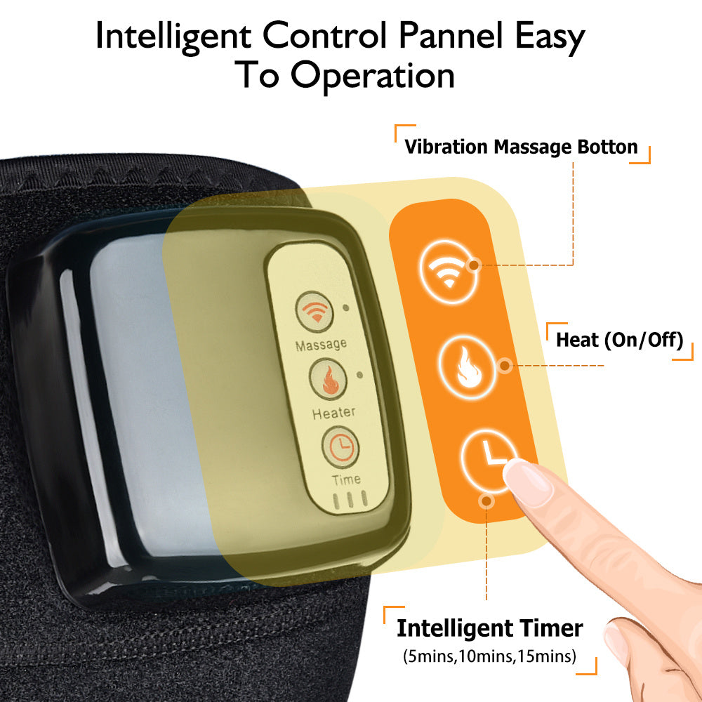 Electric Infrared Heating Knee Massager Vibration Therapy