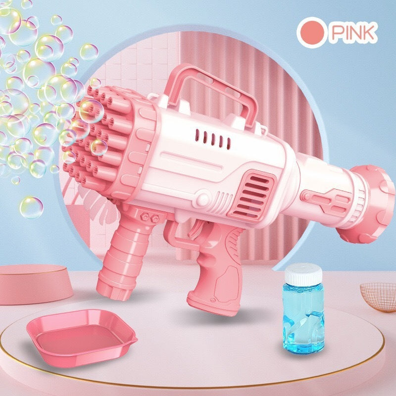 32 Holes Bazooka BUBBLE Machine ELECTRIC Children's Toy