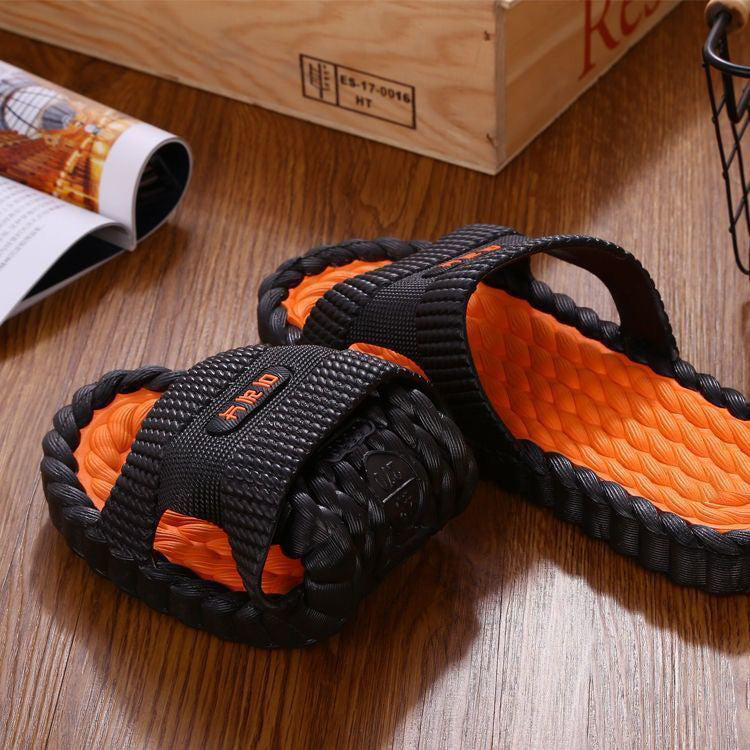 NON-SLIP Deodorant Slippers Massage Home Slippers - Swefashionstore