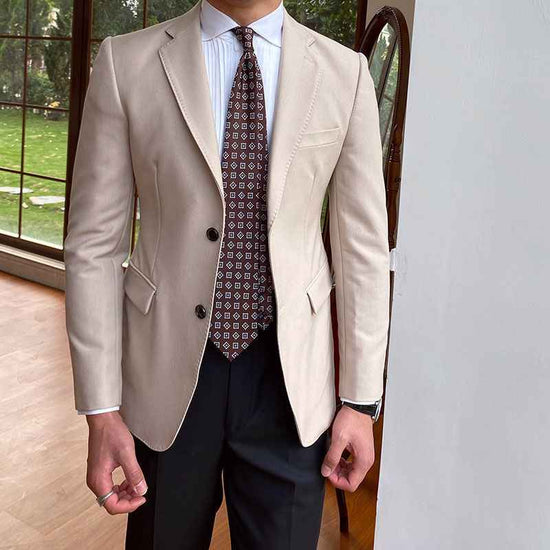 Casual Business All-match Suit Jacket - Double Breasted Design - Swefashionstore