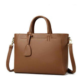 Soft Leather Tote Handbag Women&