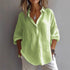 Fashion Long-sleeved Lapel Pullover Shirt - Swefashionstore