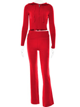 Hoodie Suit Women Long Pants Set - Swefashionstore