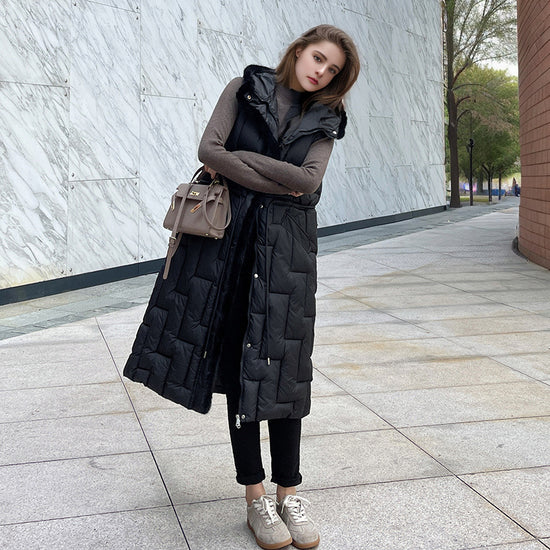 Overknee Long Thickening Vest Outerwear - Swefashionstore