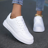 Breathable White CASUAL Sneaker Breathable - Swefashionstore