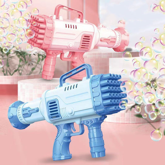 32 Holes Bazooka BUBBLE Machine ELECTRIC Children's Toy