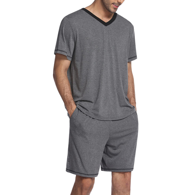 SUMMER Casual Suit Short-sleeved Shorts Two-piece Set - Swefashionstore