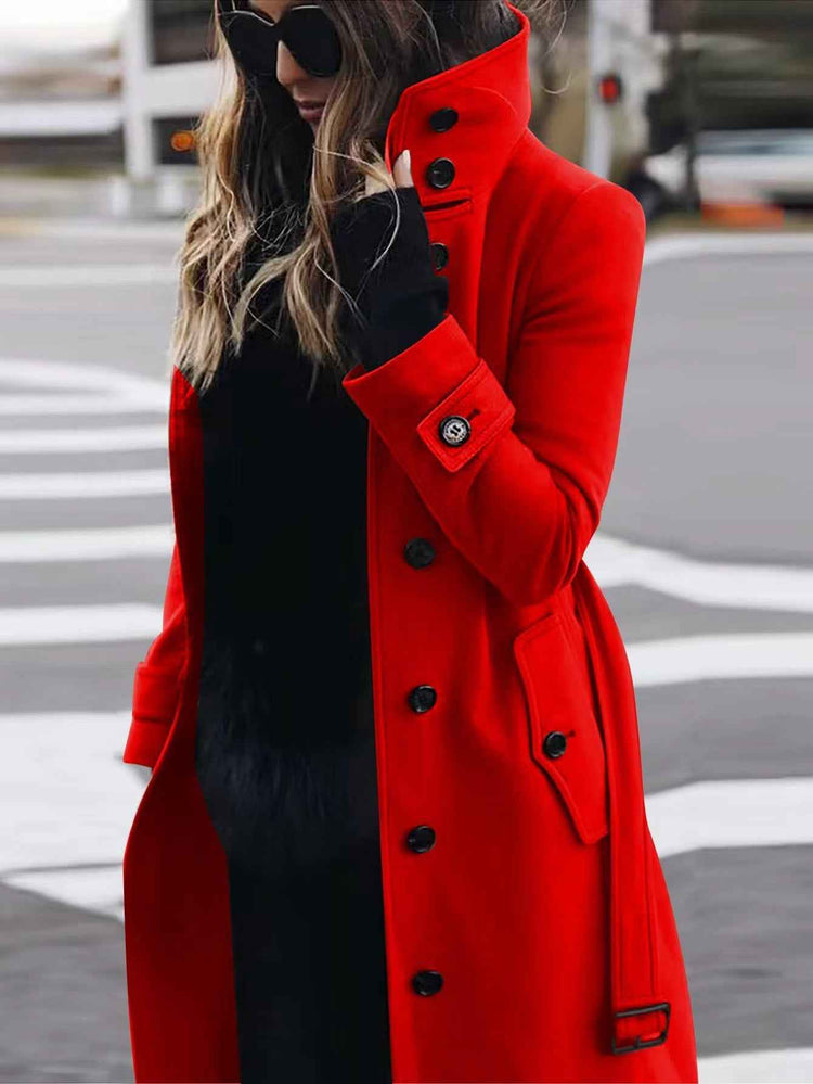 Autumn Winter New Woolen Coat Women&