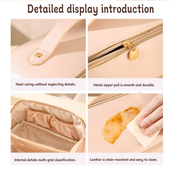 Cosmetic Bag Large Capacity Advanced Sense Portable - Swefashionstore